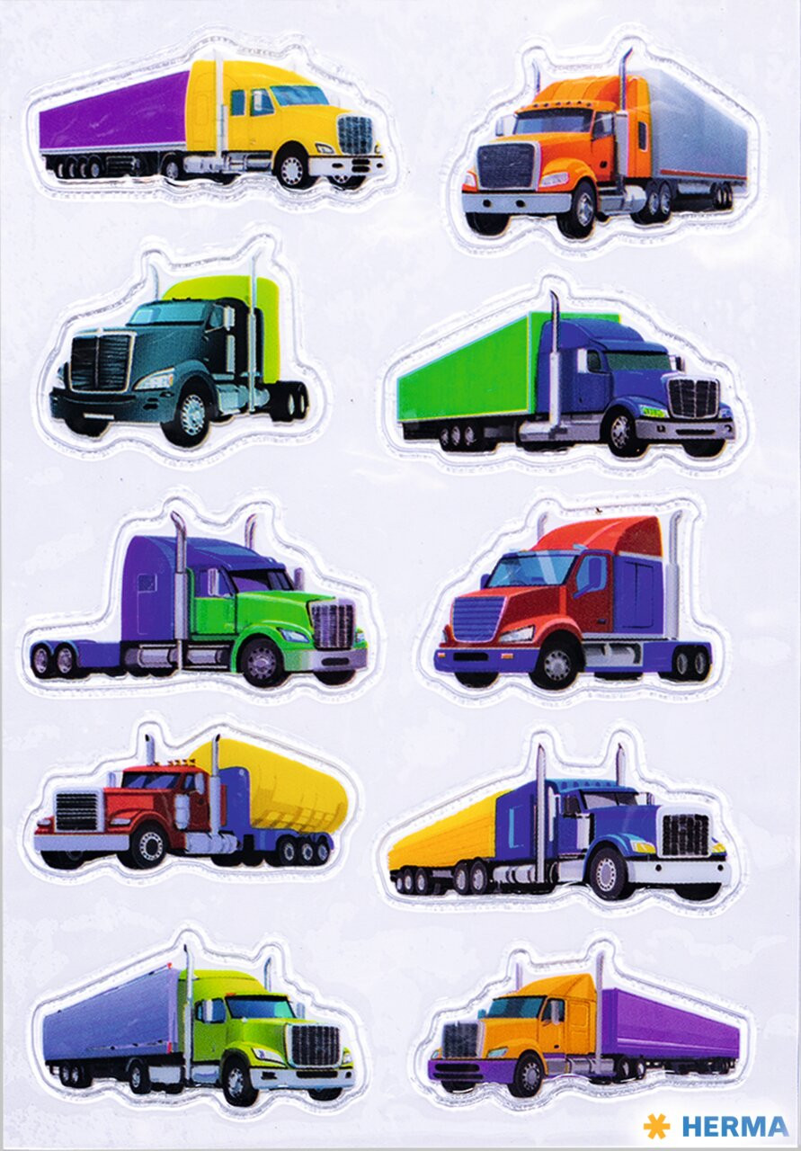 Herma stickers Magic trucks (1)