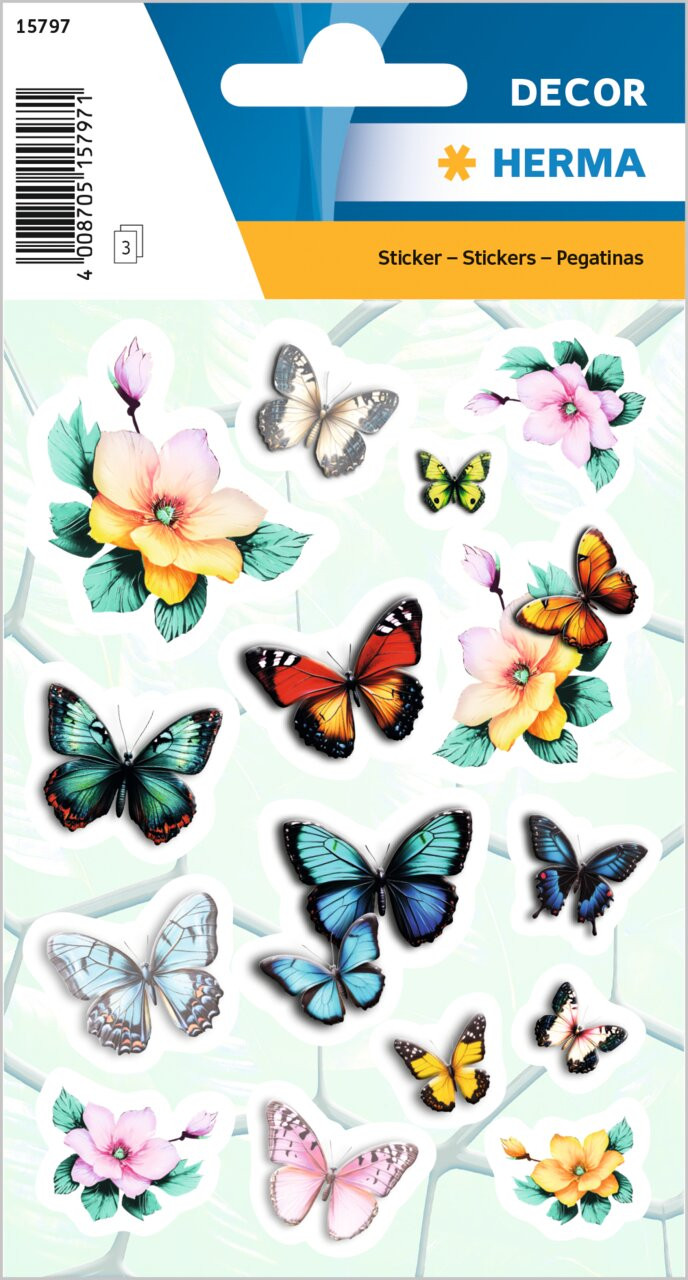 BildeHerma stickers Decor butterflies (3)