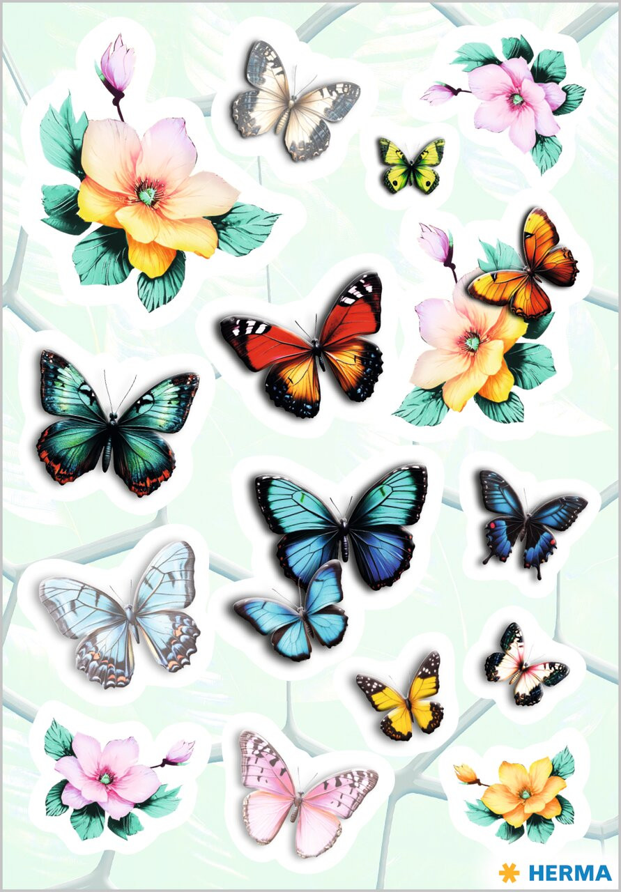 Herma stickers Decor butterflies (3)