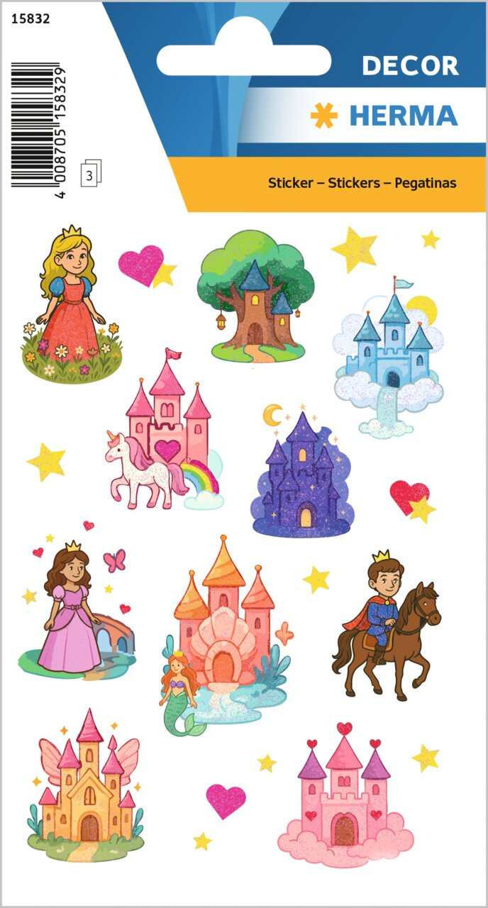 BildeHerma stickers Decor fairytale castles (3)
