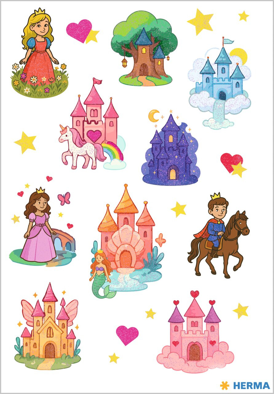 Herma stickers Decor fairytale castles (3)