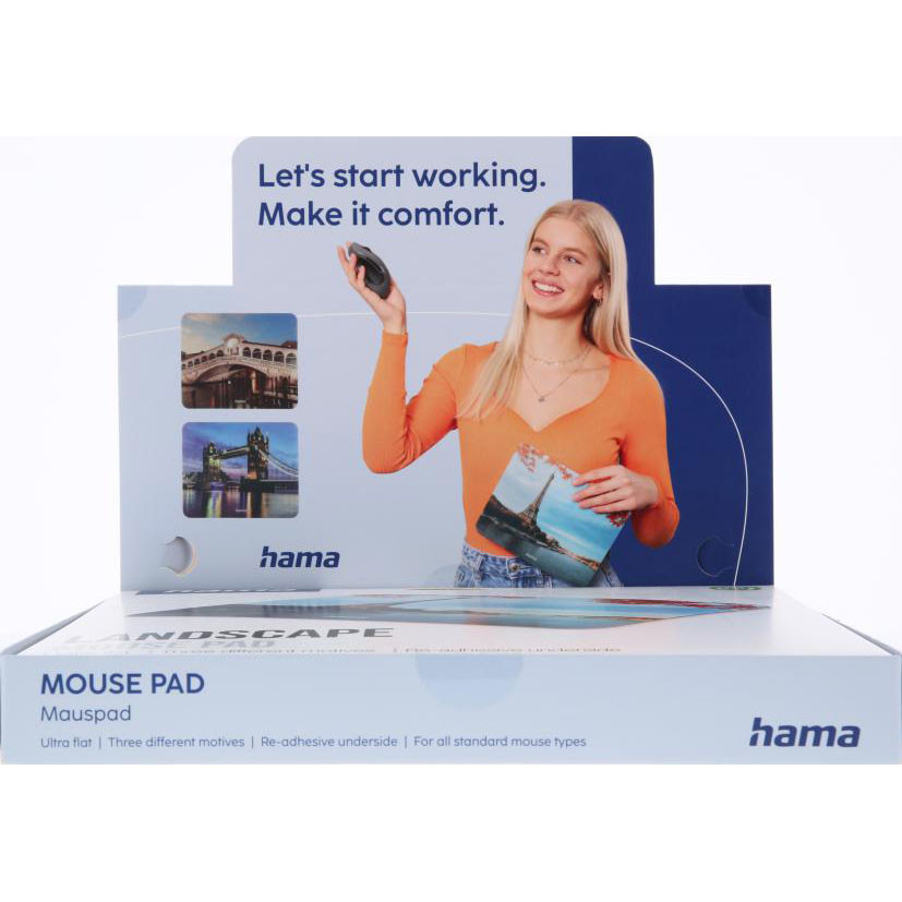 HAMA Mouse Pad Landscape Display 12 pieces