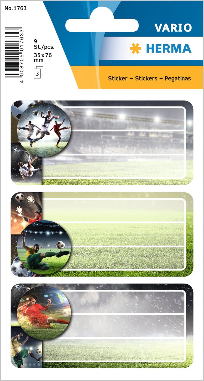 BildeHerma stickiers Vario book label soccer (3)