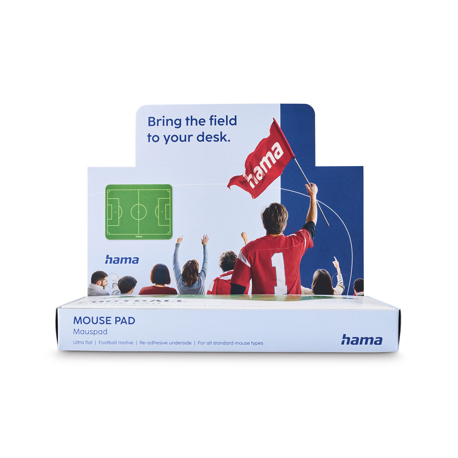 HAMA Mouse Pad Football Display 12 pieces