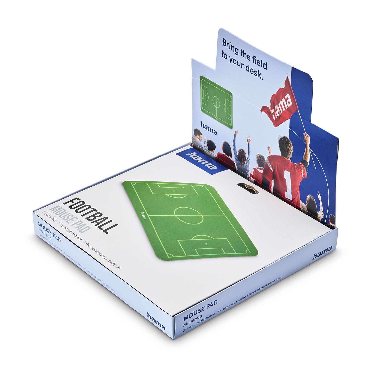 HAMA Mouse Pad Football Display 12 pieces