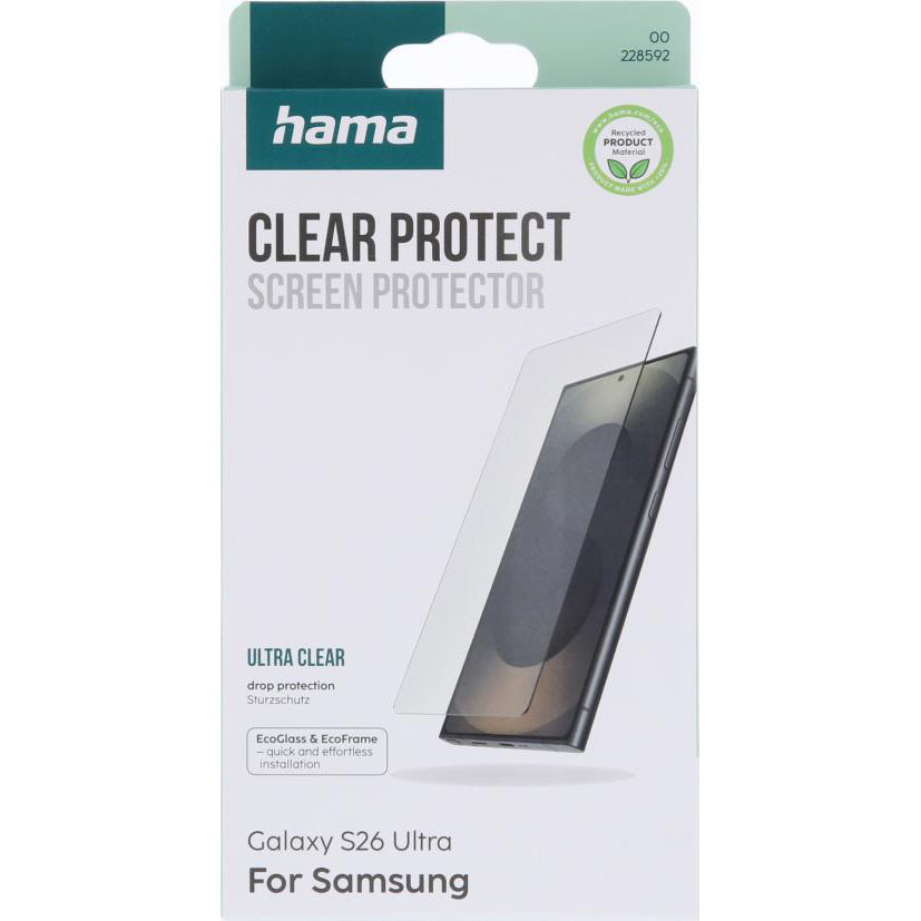HAMA Clear Protect Screen Protector Samsung Galaxy S26 Ultra