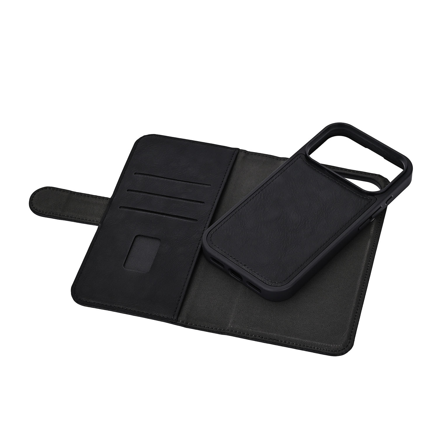 GEAR 2in1 3 card Recycled MagSerie iPhone 17 Pro Black