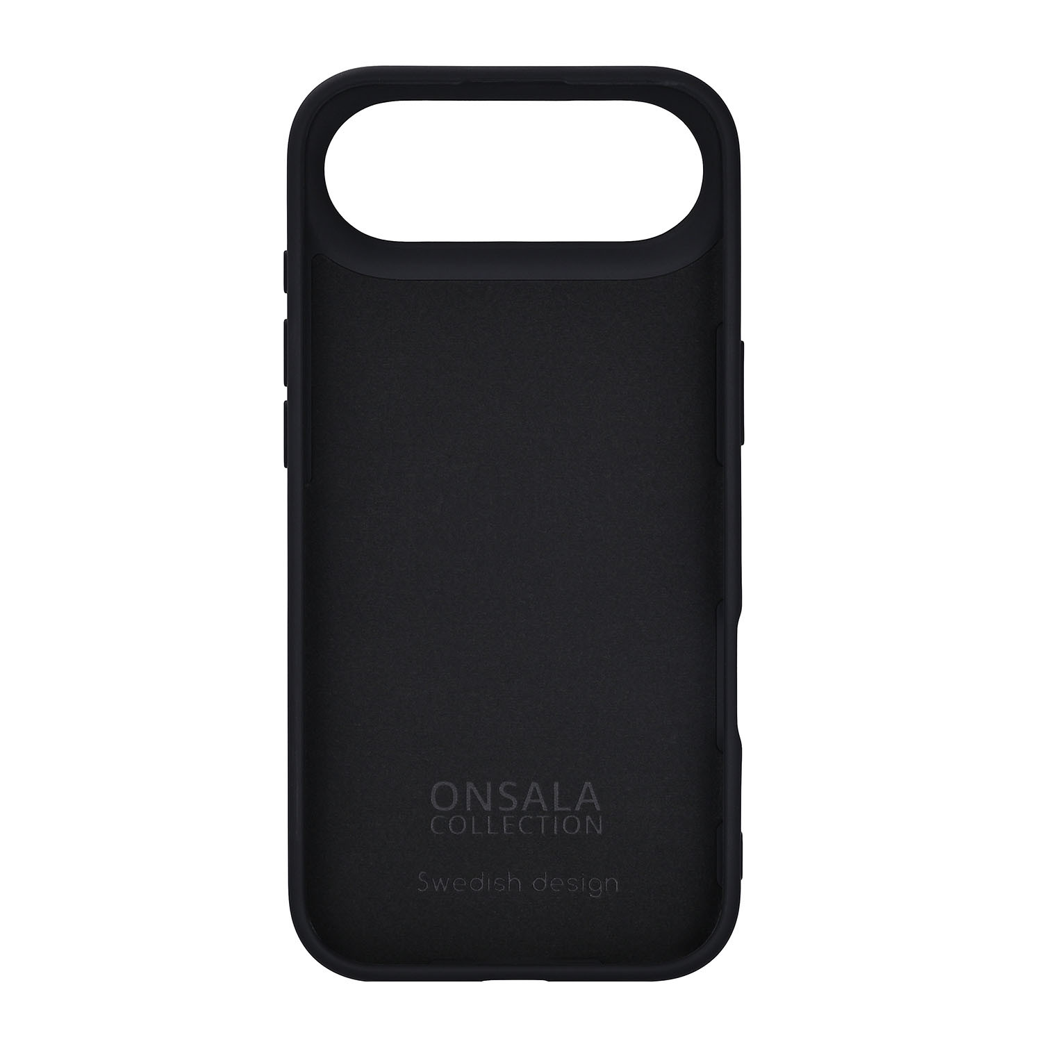 ONSALA Back Sil Touch Recycled MagSerie iPhone Air Black