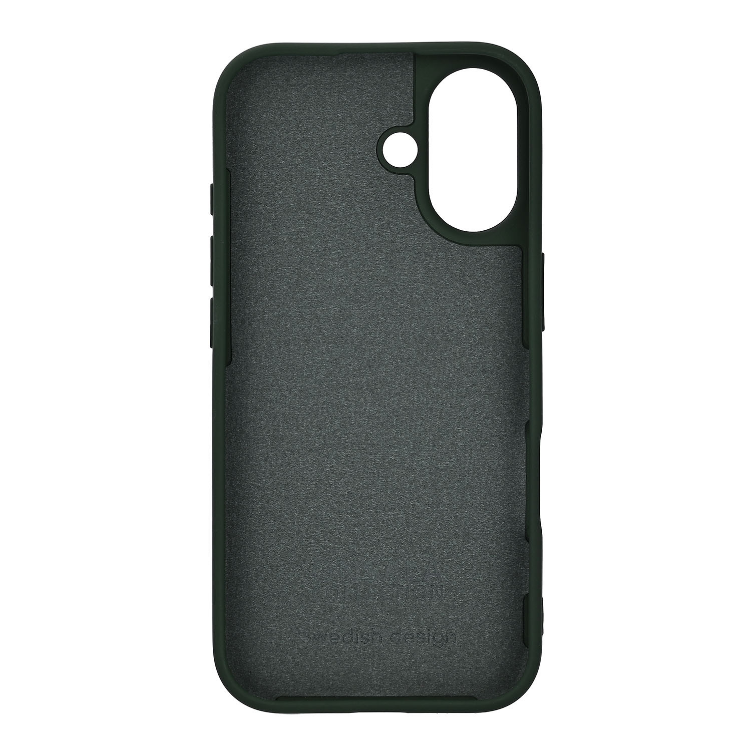 ONSALA Back Sil Touch Recycled MagSerie iPhone 17 Olive Green
