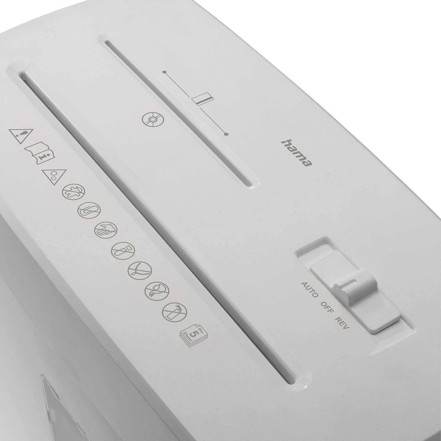 HAMA Paper Shredder Prime M50CD-W