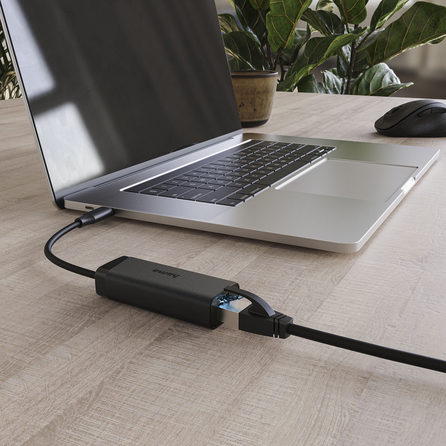 HAMA Network Adapter USB-C 3.0 to RJ45/LAN