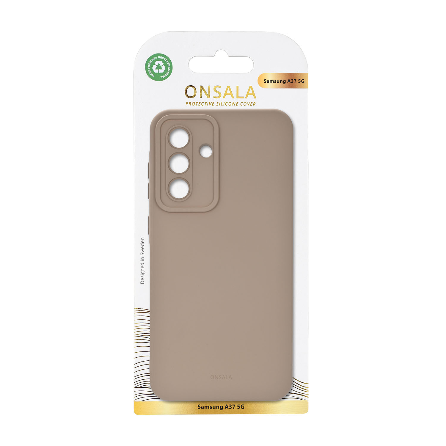 ONSALA Back Silicone Touch Recycled Samsung Galaxy A37 5G Summer Sand