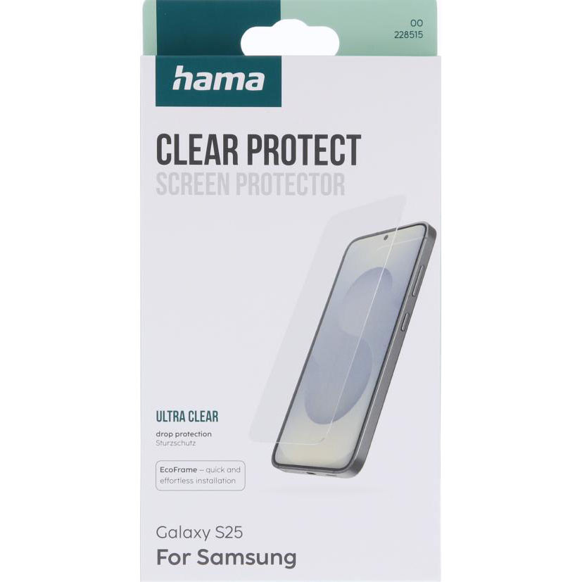 HAMA Clear Protect Screen Protector Samsung Galaxy S25