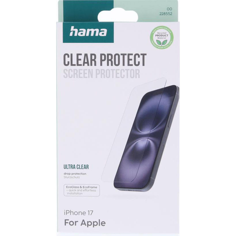 HAMA Clear Protect Screen Protector iPhone 17