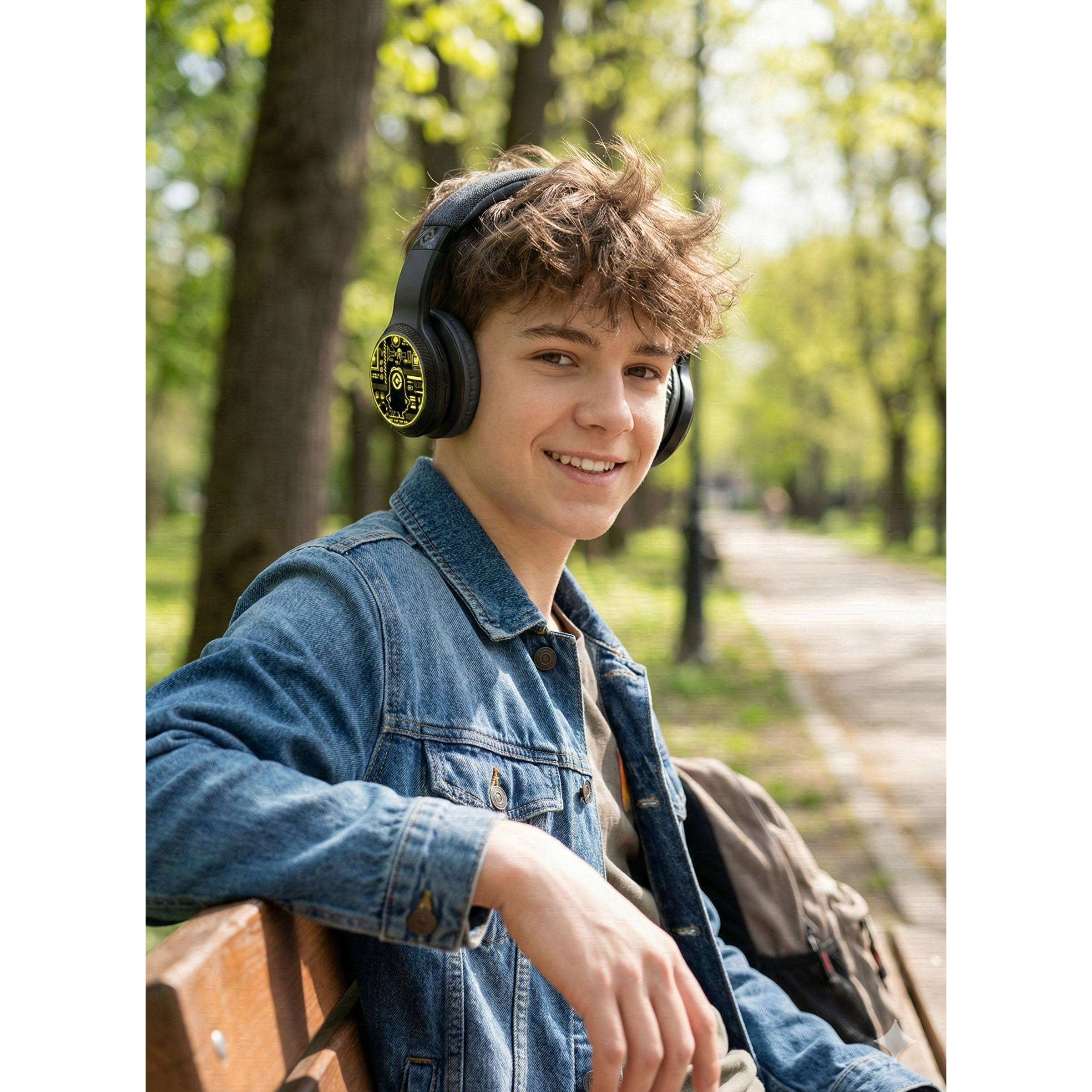 Minions Headphone Wireless LED On-Ear