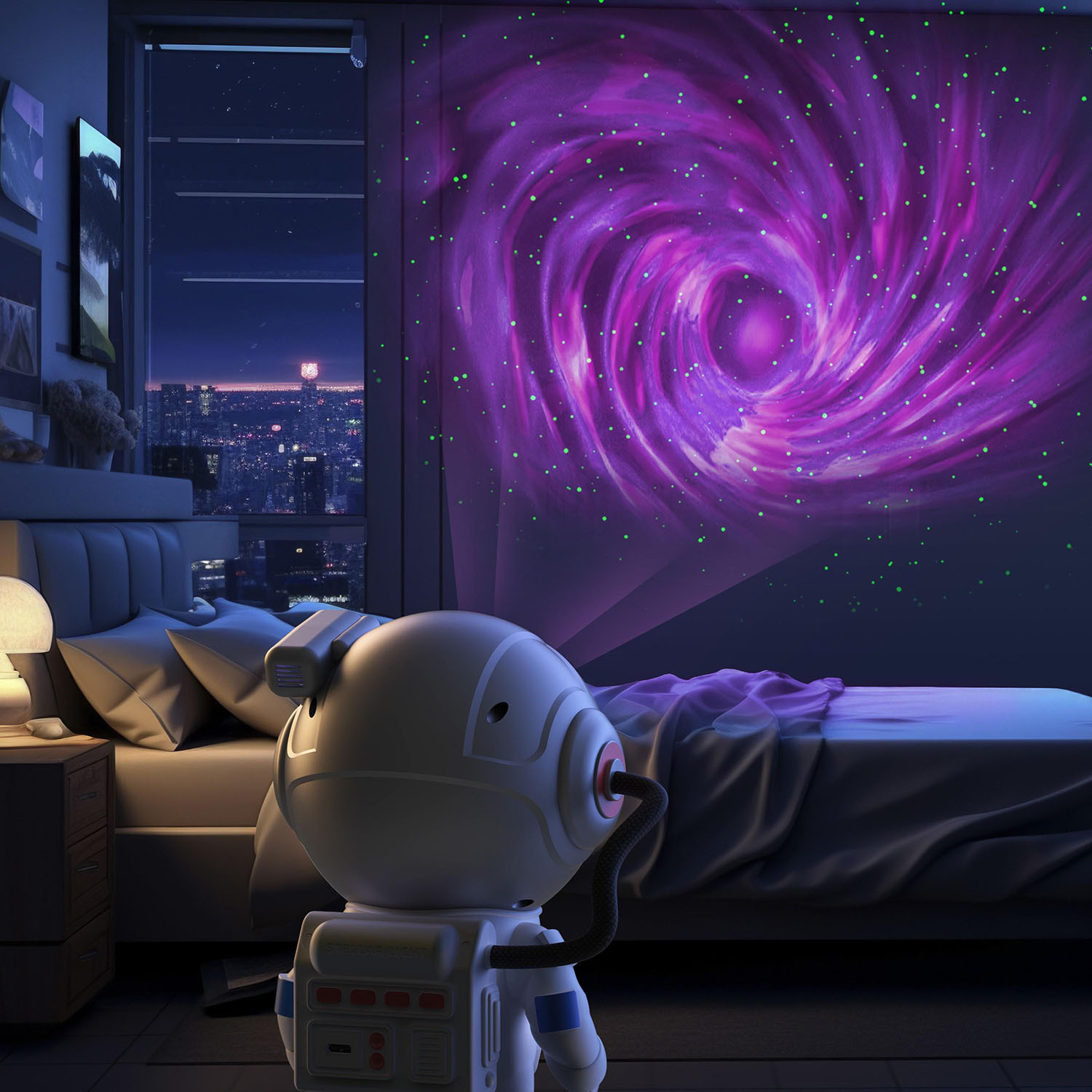 MOB Stellar Light Space Silver Astronaut