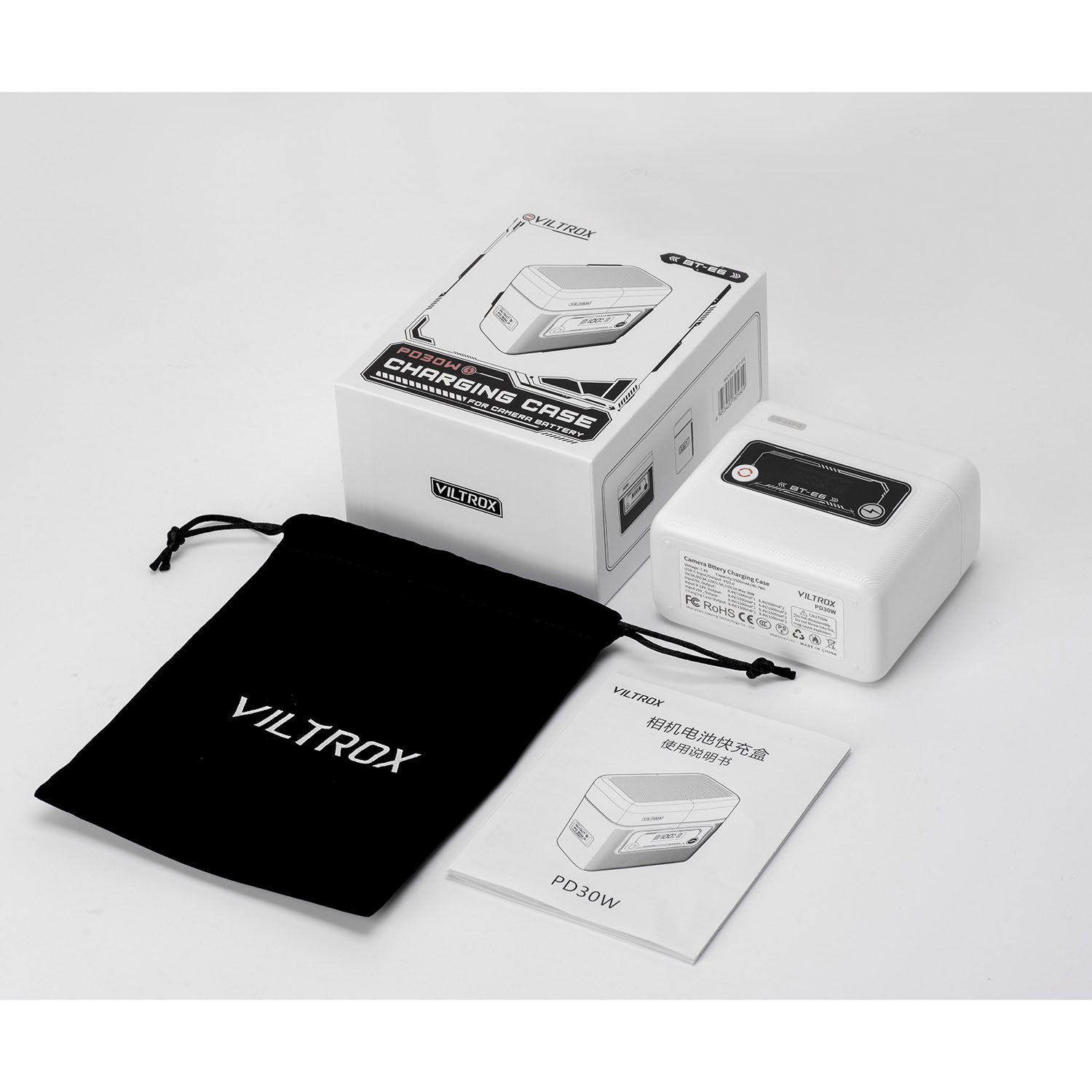 VILTROX BATTERY CASE For Canon BT-E6