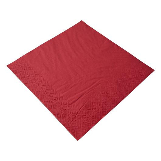 BildeServiett Linella 3L 33Cm Rød (250 stk/pk, 8 pakker)