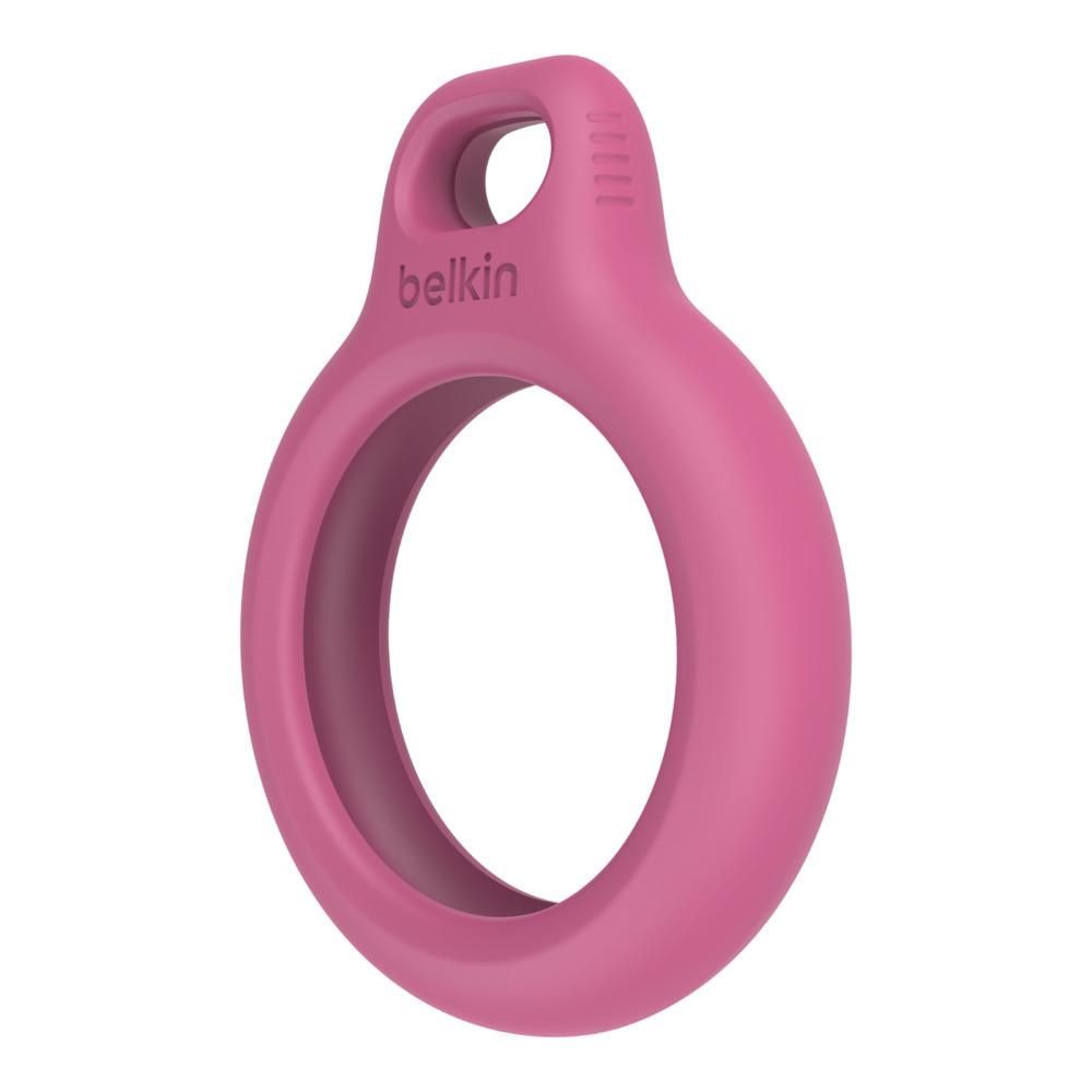 Secure Holder with Keyring - Pink
