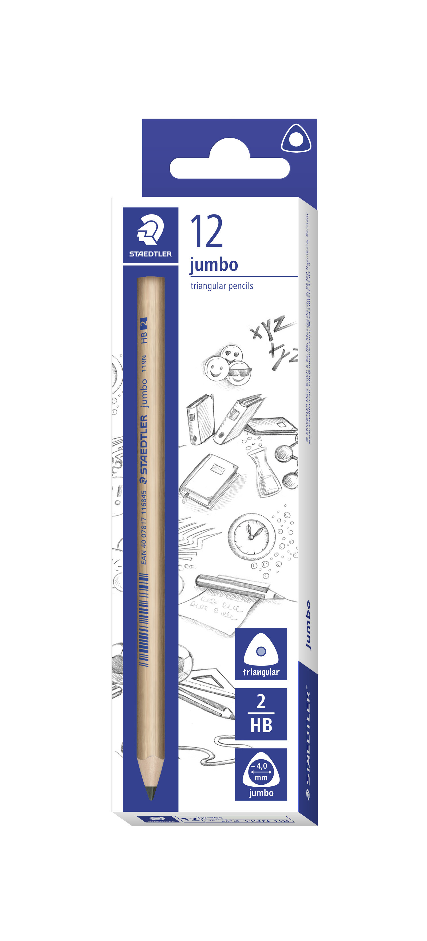 BildeBlyant Jumbo Natur HB FSC 100%