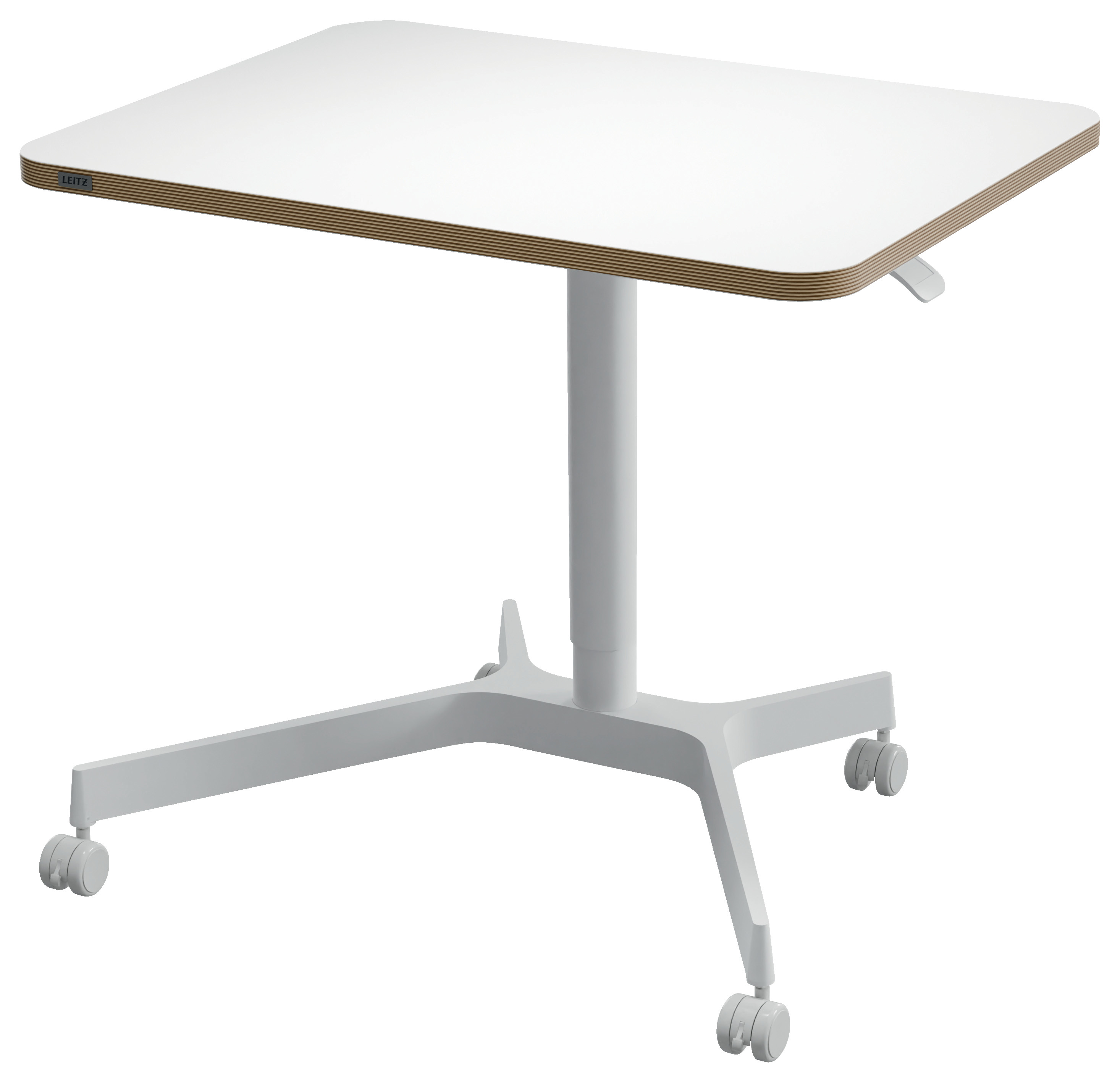 Skrivebord Leitz Hev/Senk Hvit
