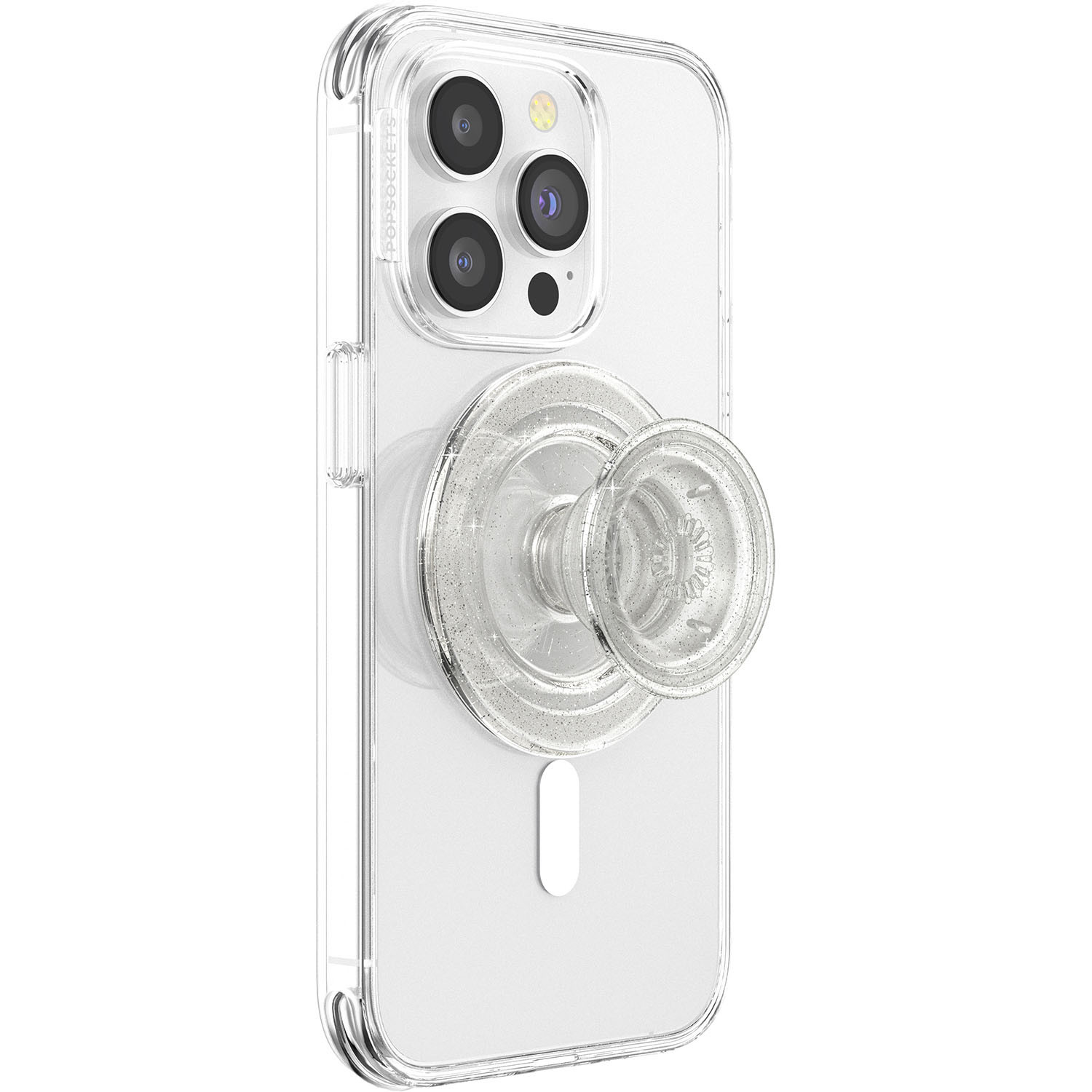 POPSOCKETS PopGrip for Magsafe Clear Glitter