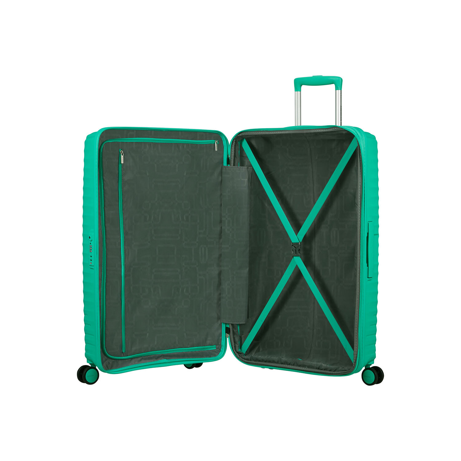AMERICAN TOURISTER Diablast Spinner 77/28 Cyber Aqua