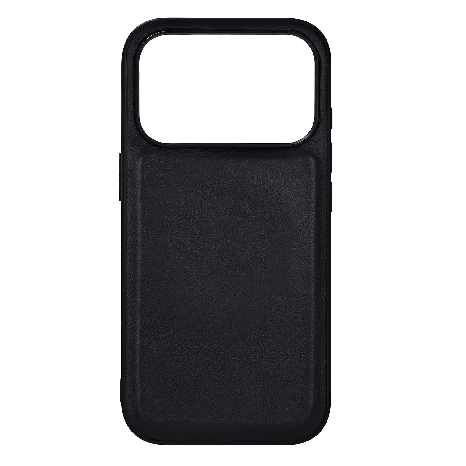 BUFFALO Back cover Leather Magseries iPhone 17 Pro Black