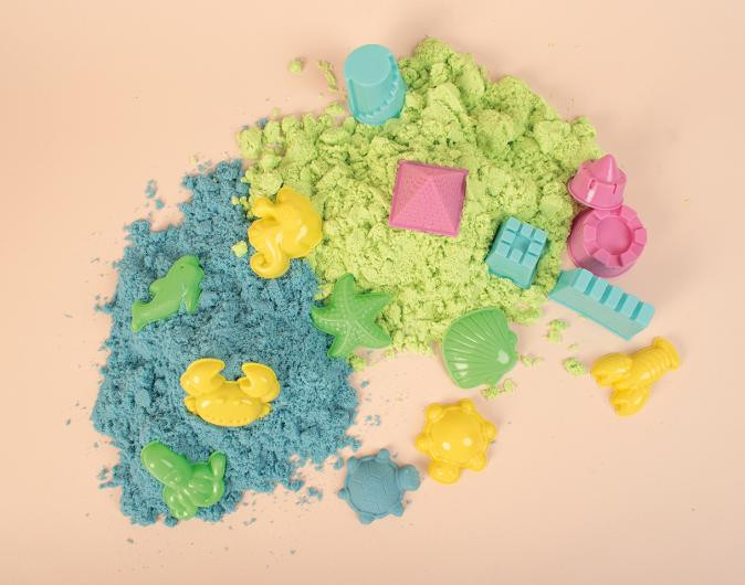 Sand Playbox Kinetisk Farget