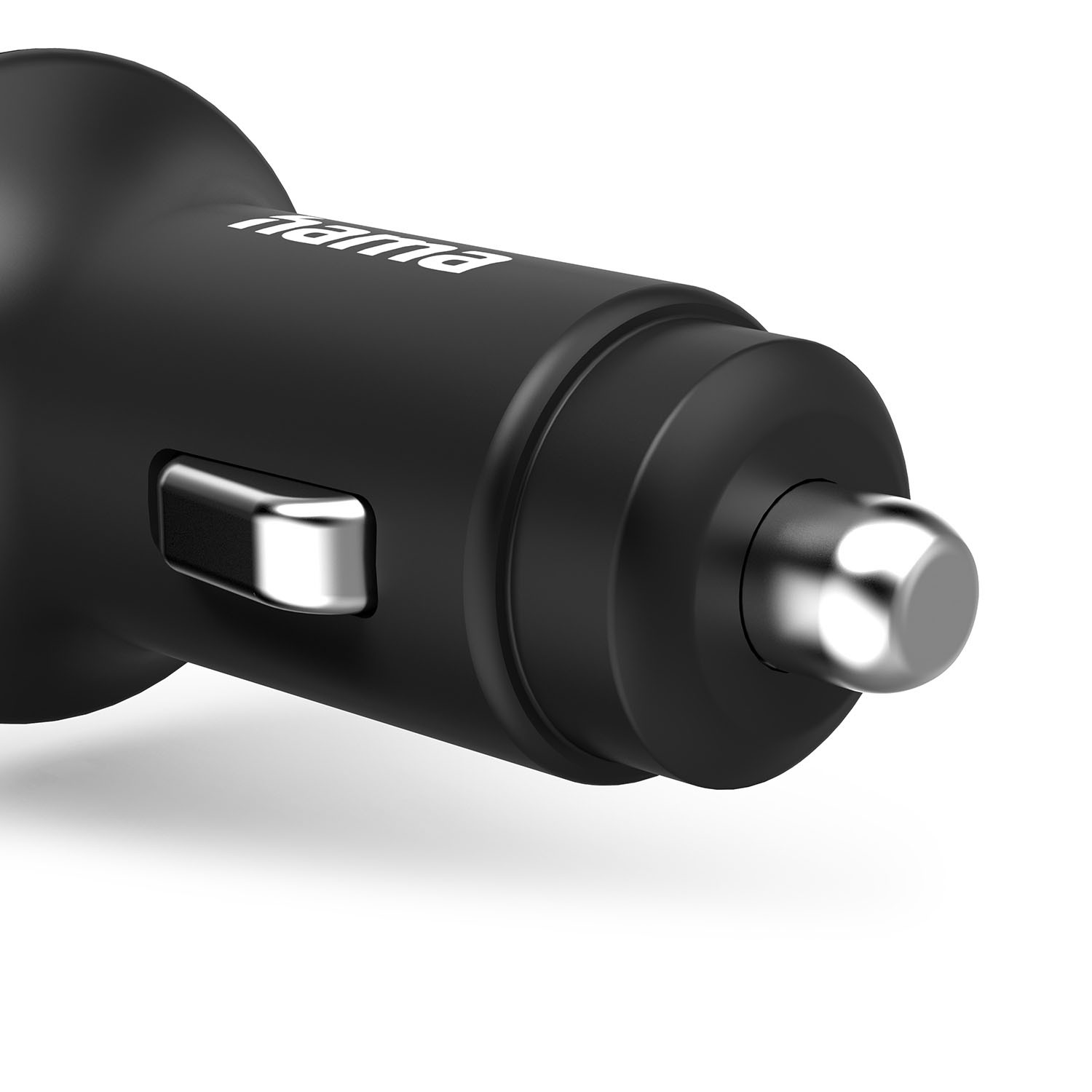 HAMA Car Charger 12-24V w. C to C cable PD 25W 1xUSB-C  Cable 1m Black