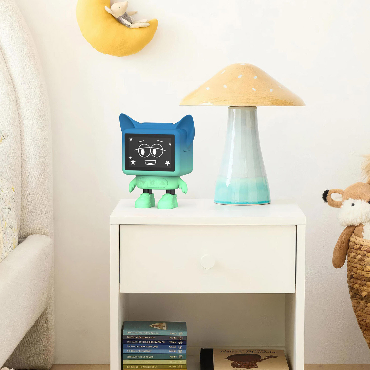 MOB Dancing Alarm Clock Pink