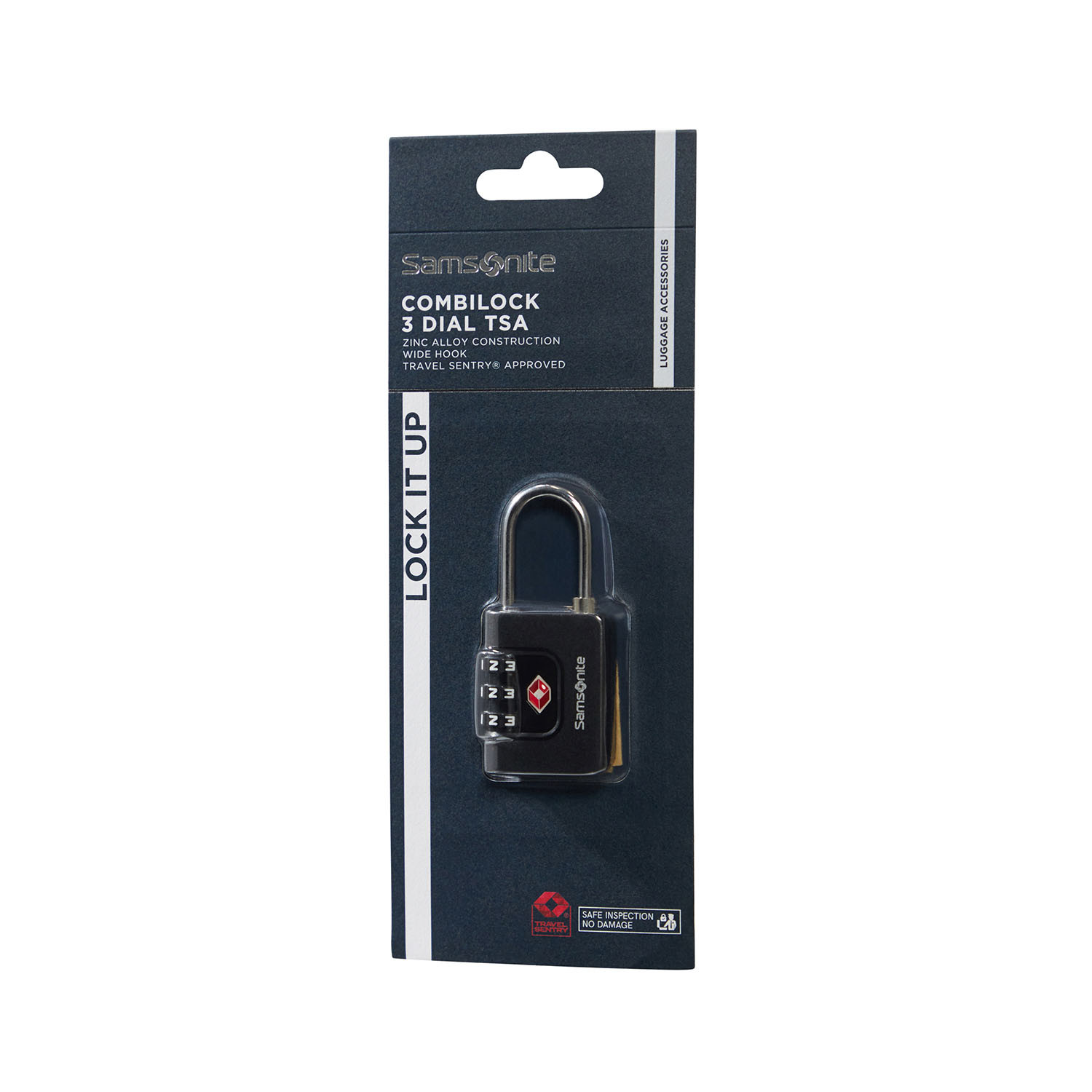 SAMSONITE TA Revolution Combilock 3 Dial TSA Black