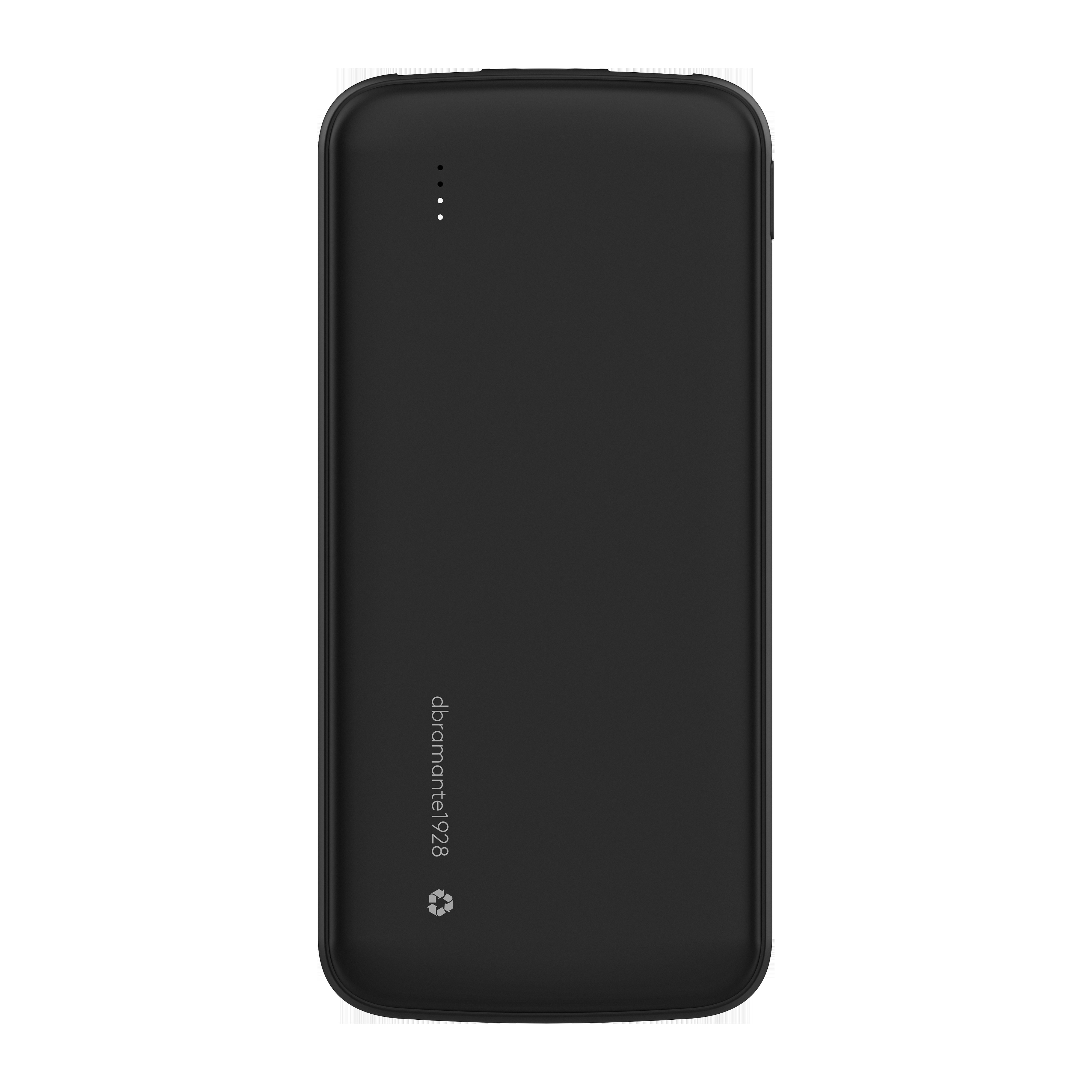 DBRAMANTE Power Bank - 10K mAh - Titanium