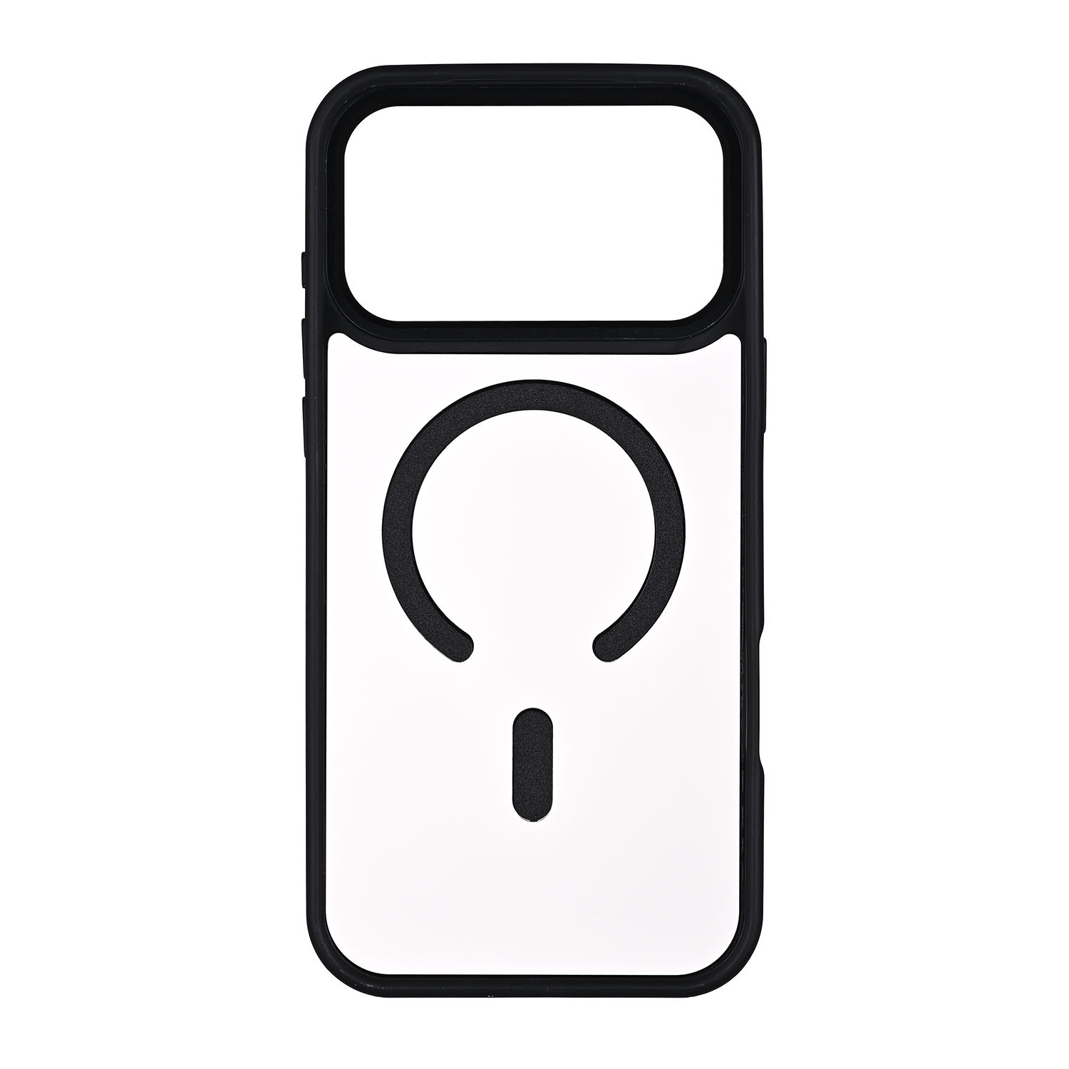 ONSALA Back Bumper Clear Case MagSerie iPhone 17 Pro Max Clear Case Black