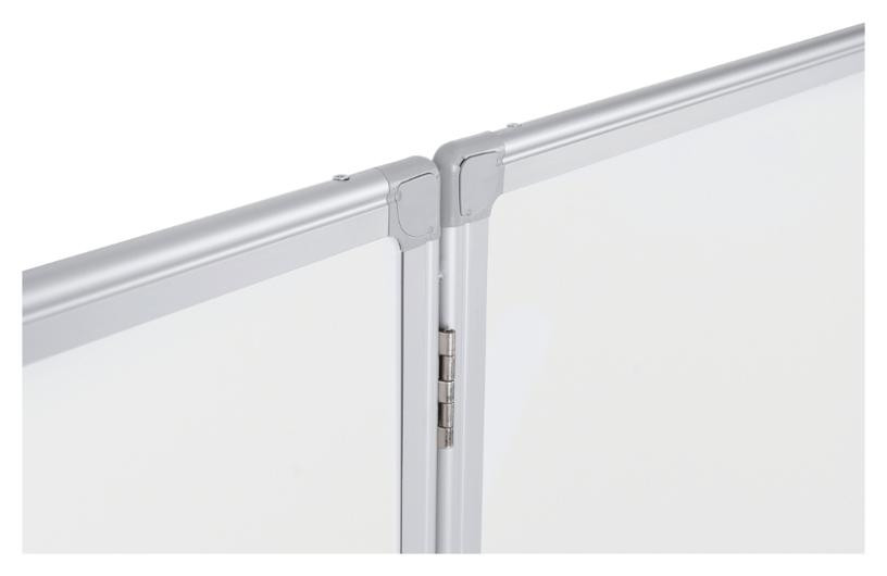 Whiteboard Bi-Office Trio 90X120 Emaljer