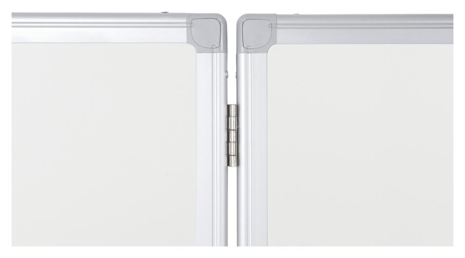 Whiteboard Bi-Office Trio 90X120 Emaljer