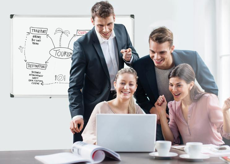 Whiteboard Earth-It Maya W 180X90 Emalje