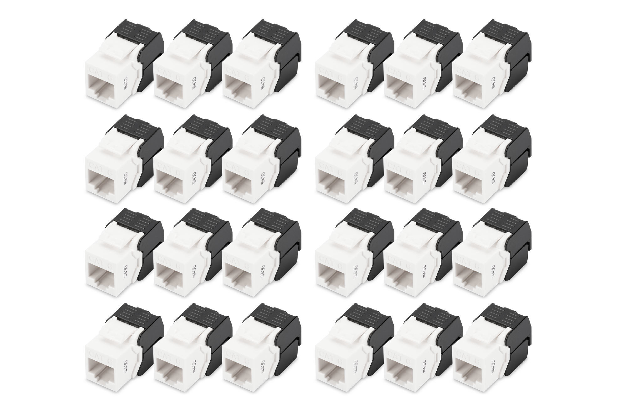 DIGITUS CAT 6 Keystone module, unshielded (24)
