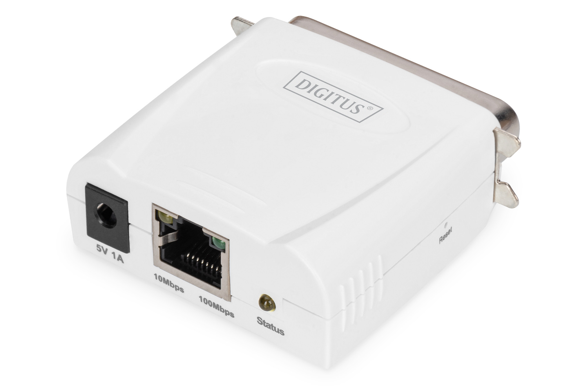 DIGITUS Fast Ethernet Print Server, parallel