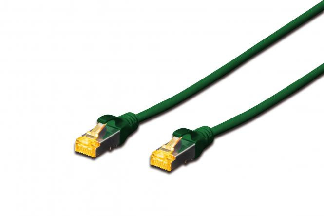 BildeDIGITUS CAT 6A S-FTP patch cord, Cu, LSZH, 2 m, grn