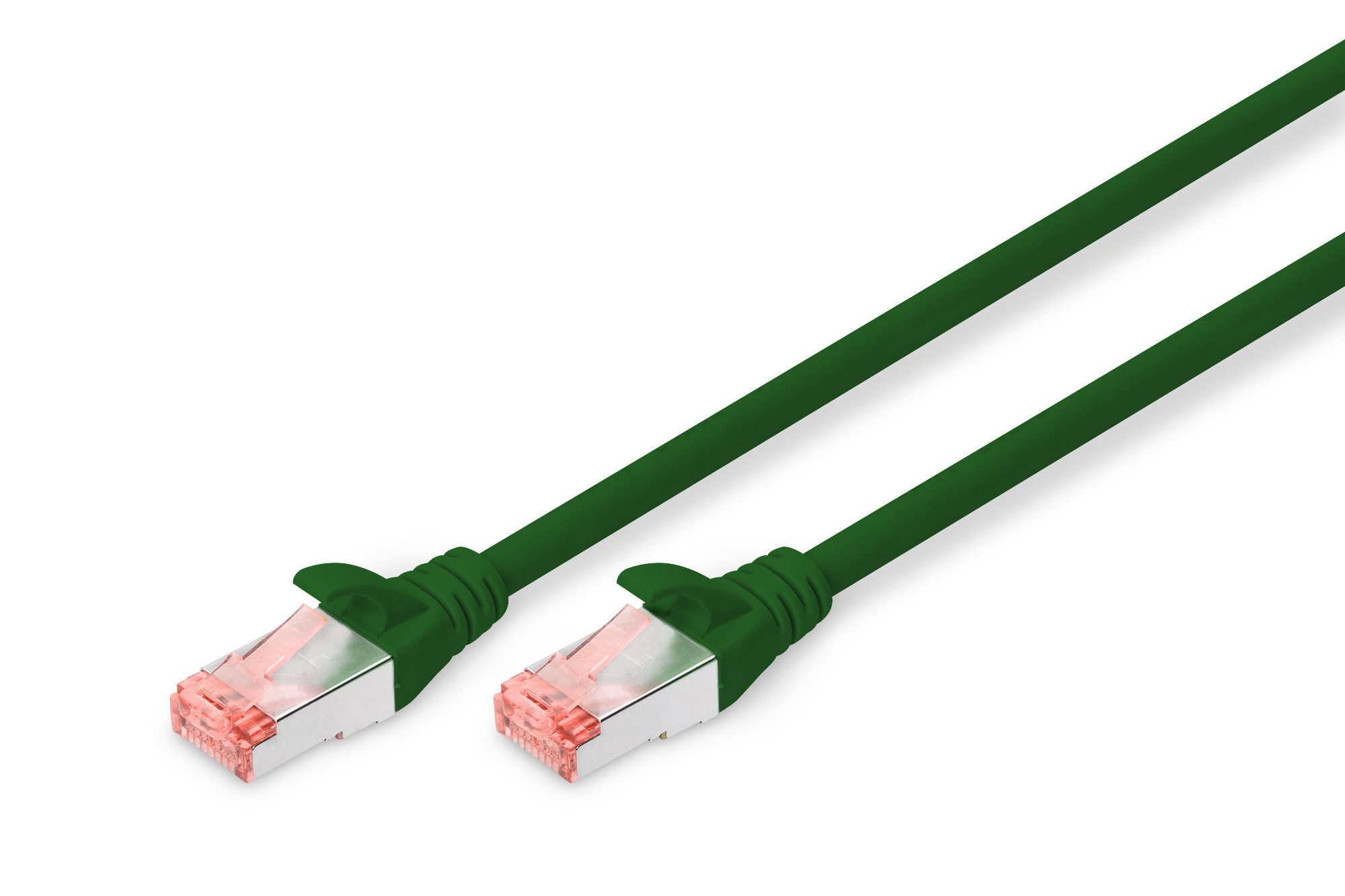 BildeDIGITUS CAT 6 S-FTP patch cord, Cu, LSZH, 3 m, green
