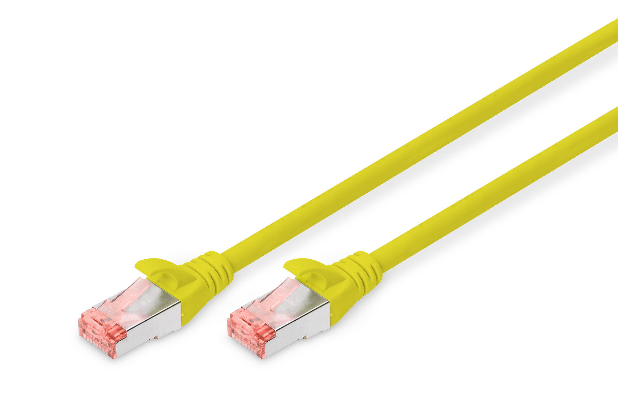 BildeDIGITUS CAT 6 S-FTP patch cord, Cu, LSZH, 3 m, yellow