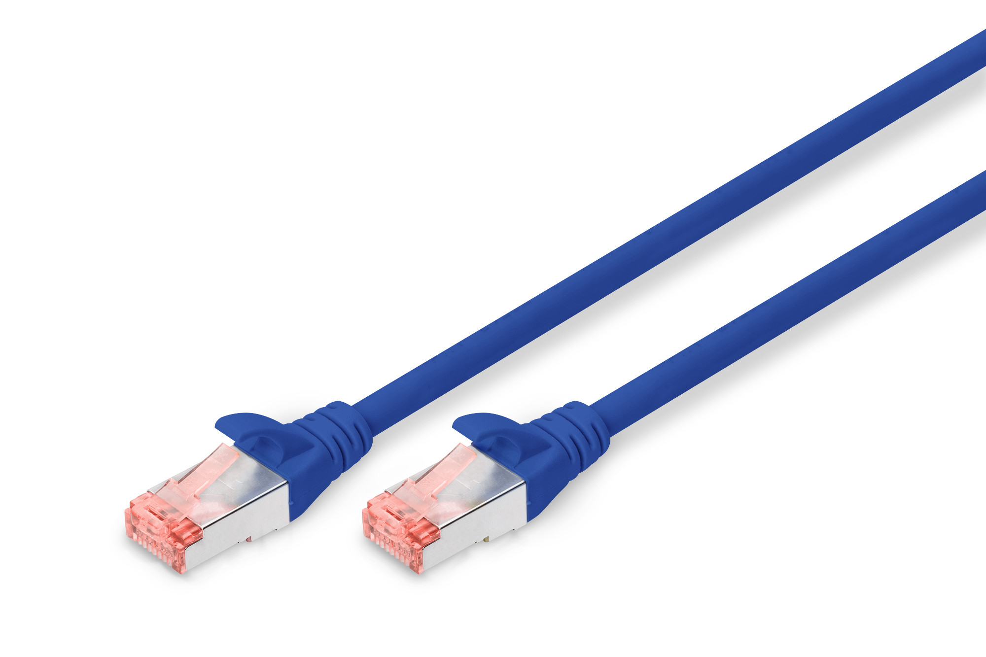 BildeDIGITUS CAT 6 S-FTP patch cord, Cu, LSZH, 5 m, blue