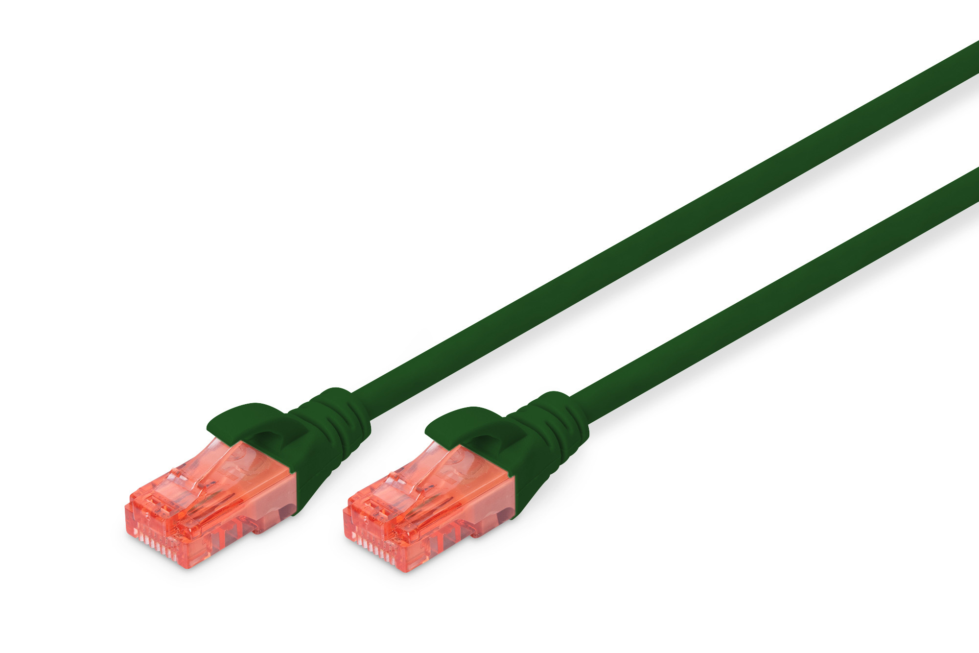 BildeDIGITUS CAT 6 U-UTP patch cord, Cu, LSZH, 5 m, green