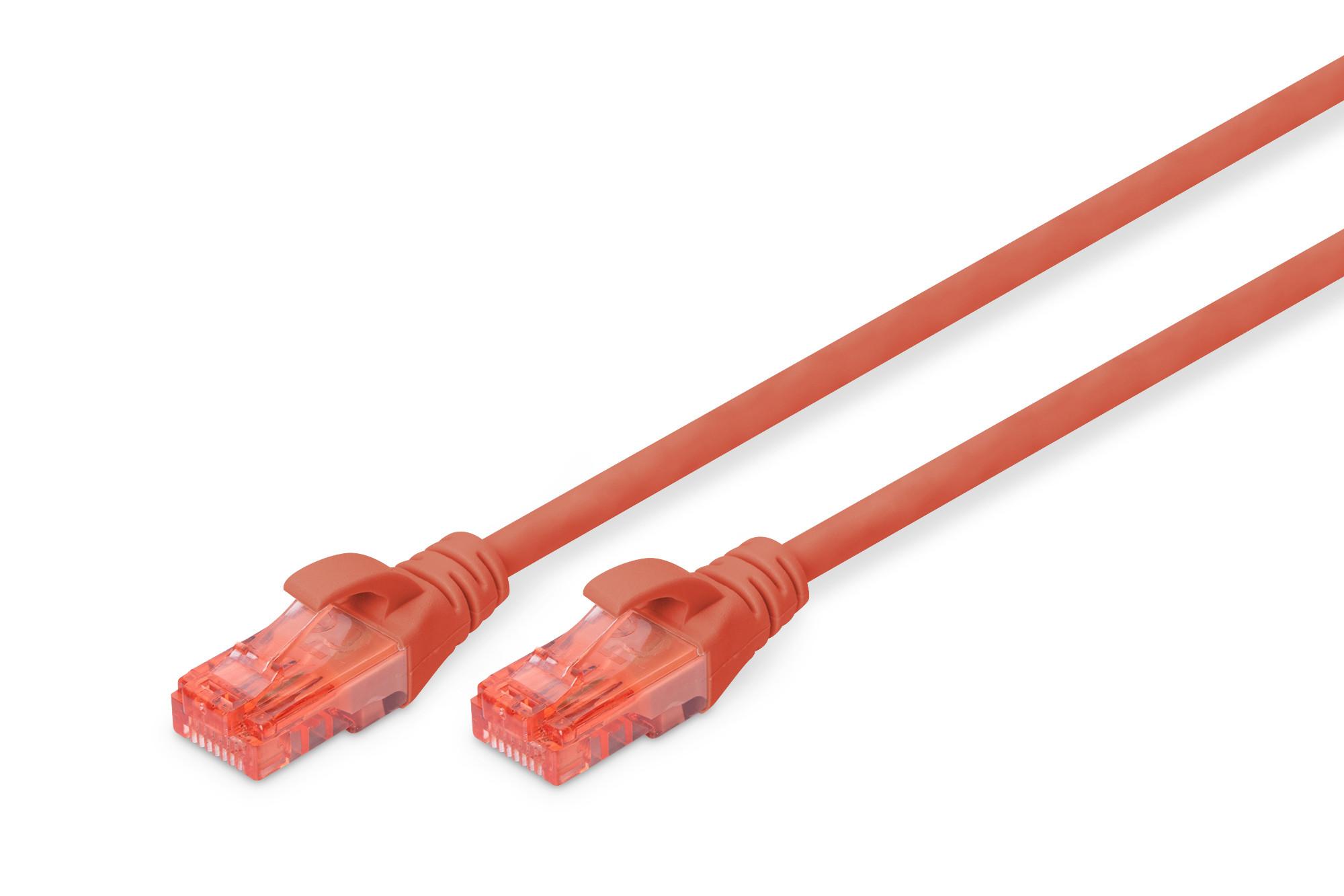 BildeDIGITUS CAT 6 U-UTP patch cord, Cu, LSZH, 10 m, red