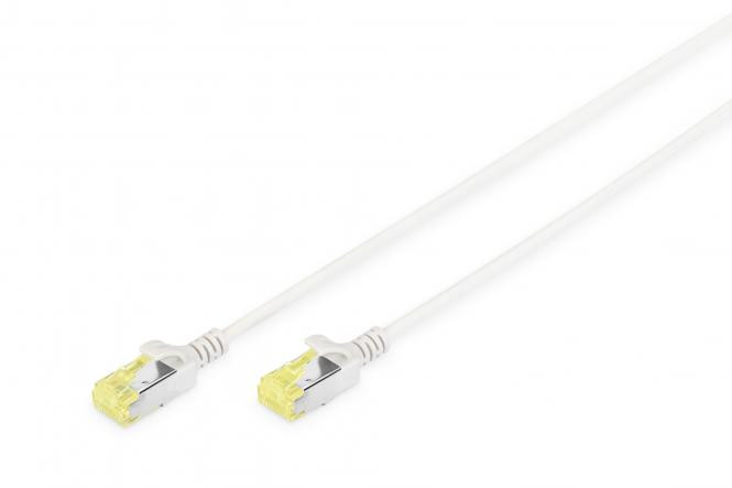 BildeDIGITUS CAT 6A U-FTP slim patch cord, Cu, LSZH, 1 m, grey