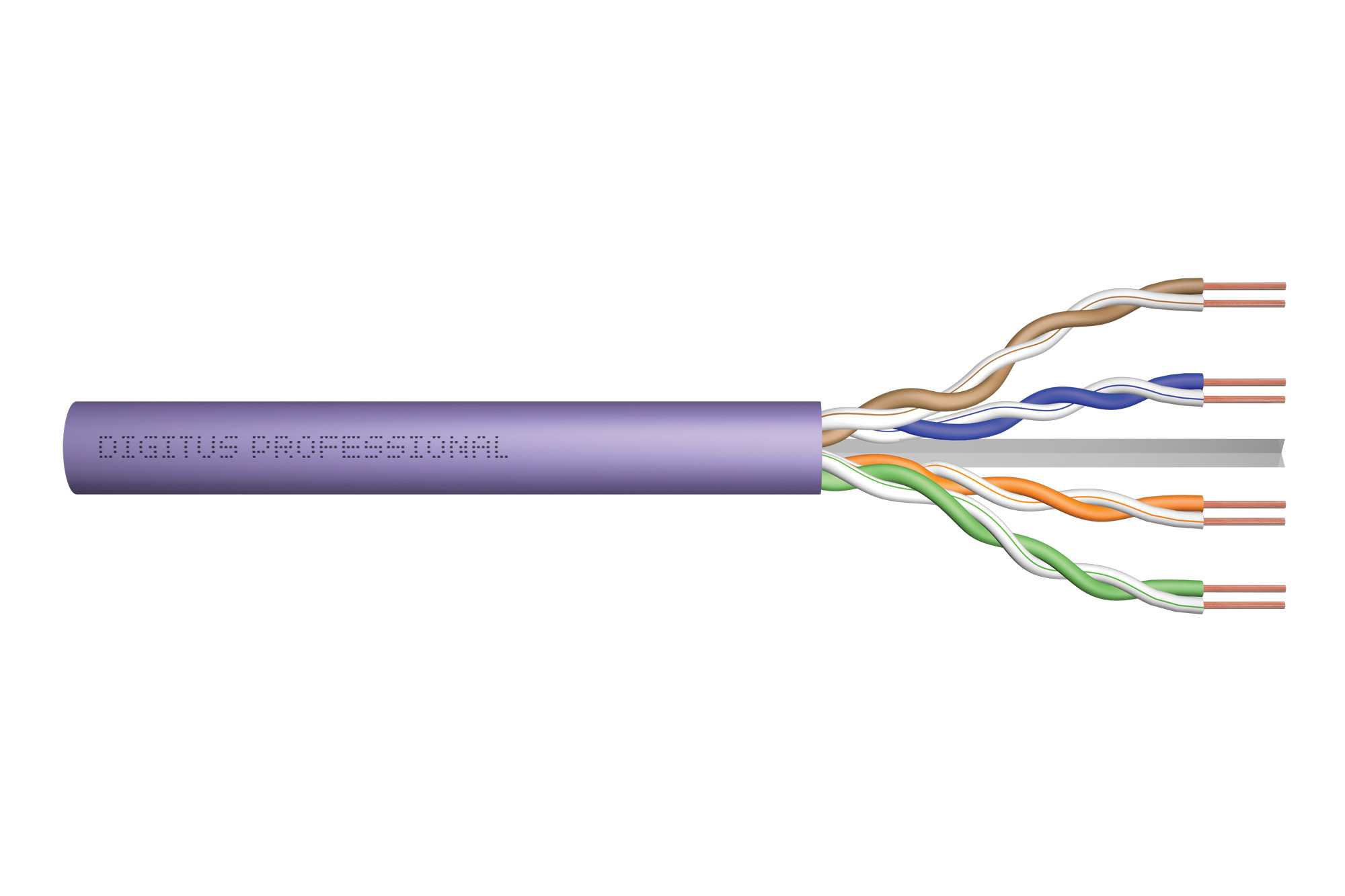 BildeDIGITUS CAT 6 U/UTP install cable, 305m, simplex, Eca