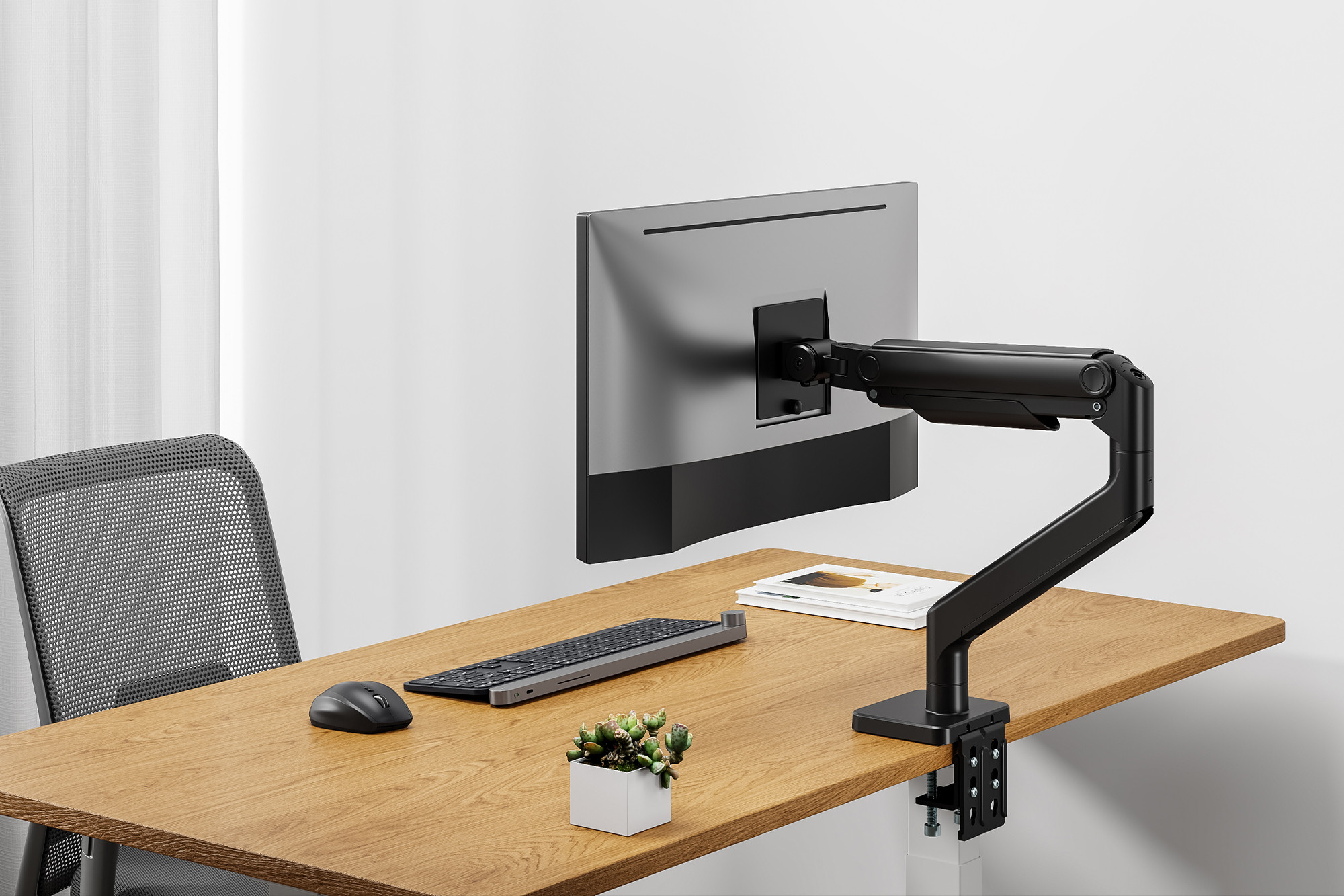 DIGITUS Single Monitor Mount, 49'', 20 kg