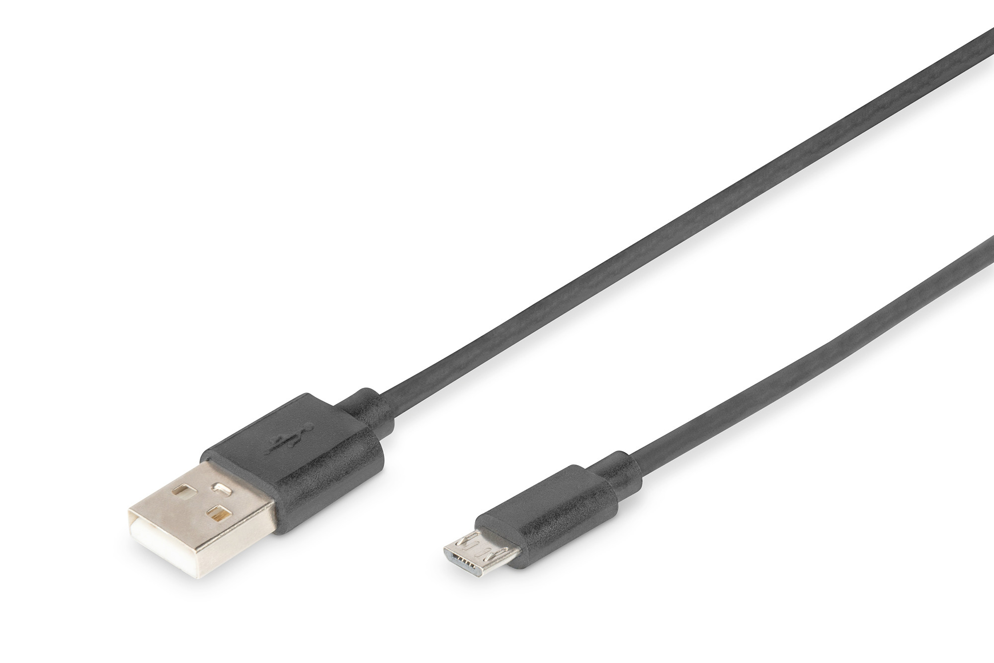 BildeDIGITUS USB-A to Micro-B cable 1.8 m USB 2.0, Black