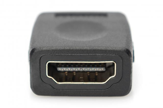 BildeDIGITUS HDMI Adapter, Type A F/F, UHD 4K 60Hz, black